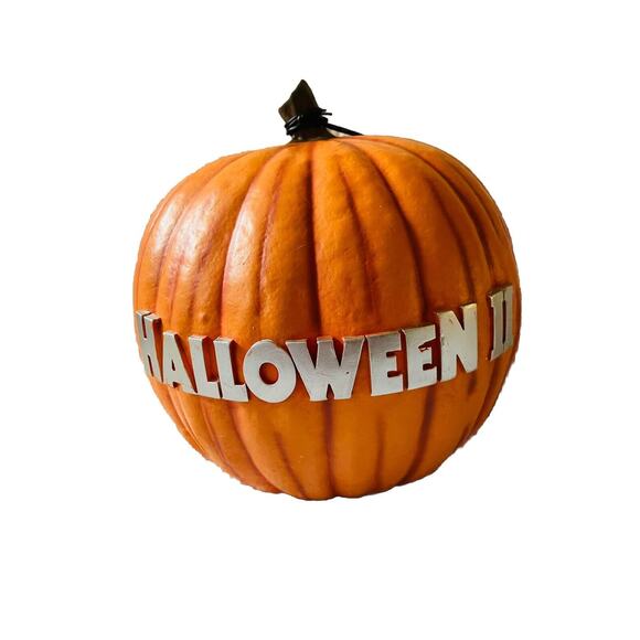 Spirit Halloween II Pumpkin Light Up Statue Michael Myers Jack O Lantern - Picture 2 of 11